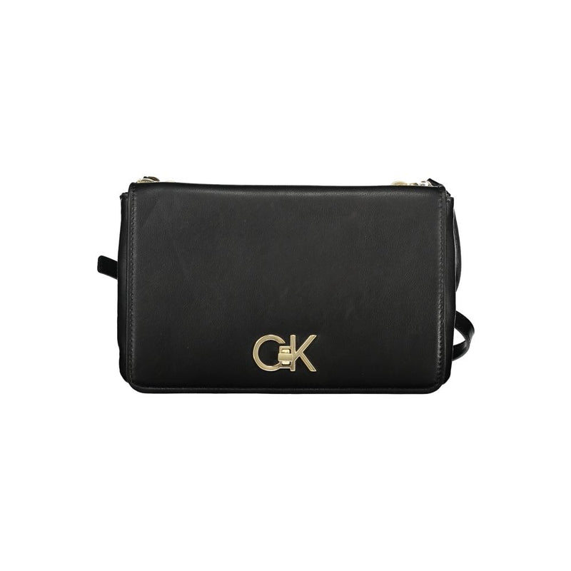 Black Polyester Handbag Calvin Klein