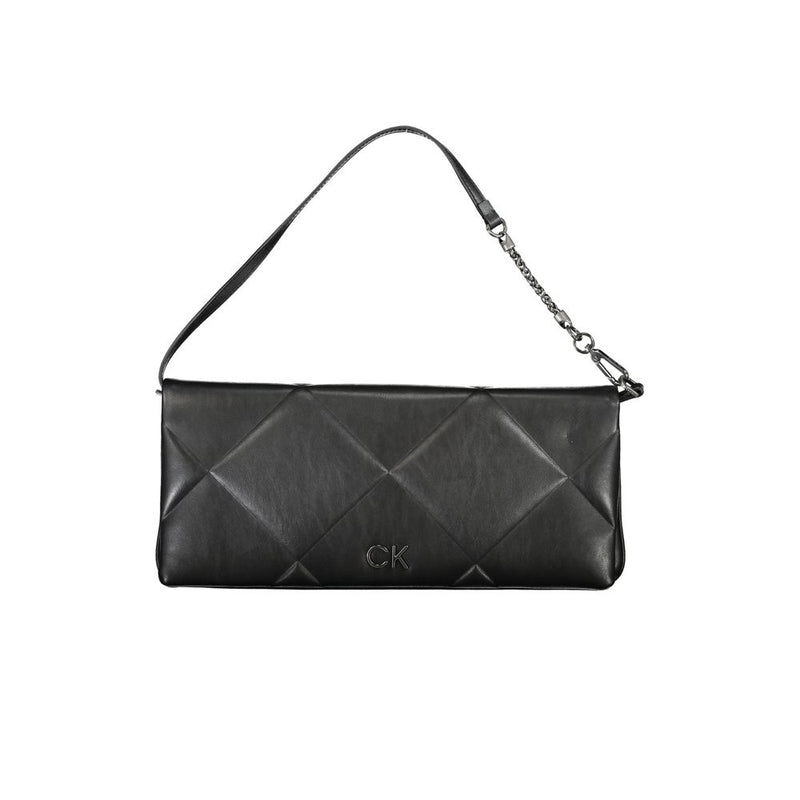 Black Polyester Handbag Calvin Klein