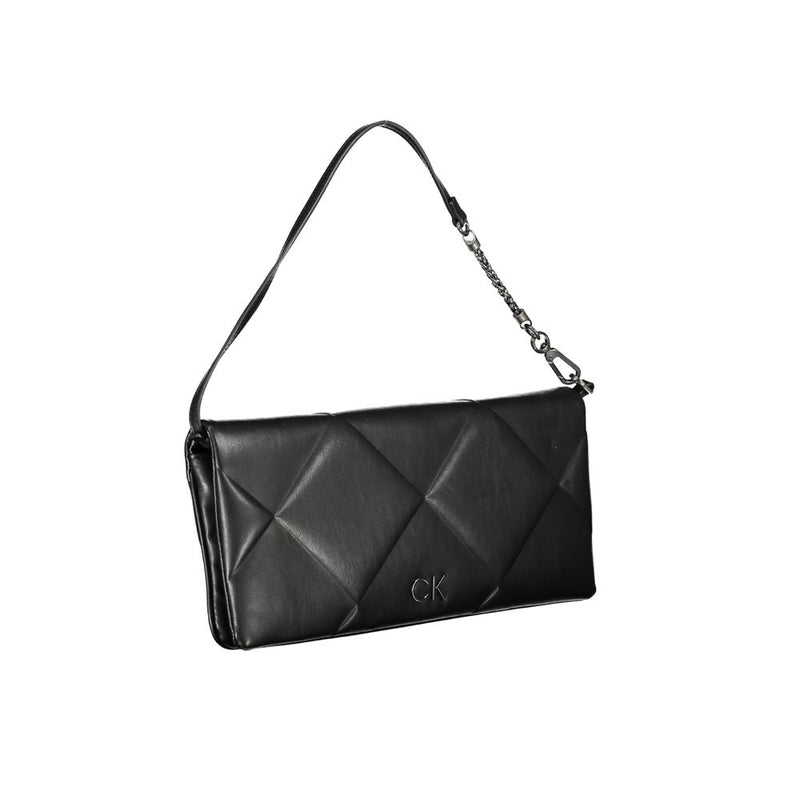 Black Polyester Handbag Calvin Klein