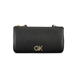 Black Polyester Handbag Calvin Klein