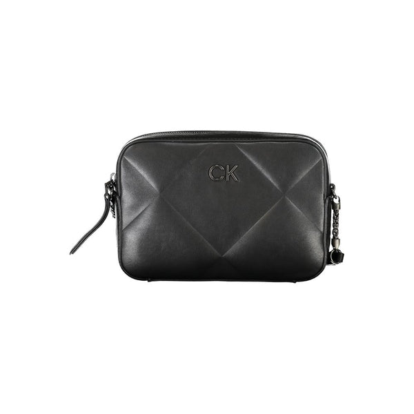 Black Polyester Handbag Calvin Klein