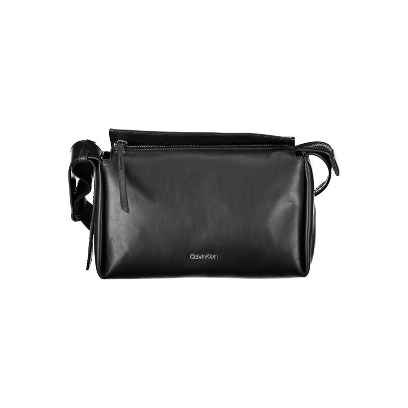 Black Polyester Handbag Calvin Klein