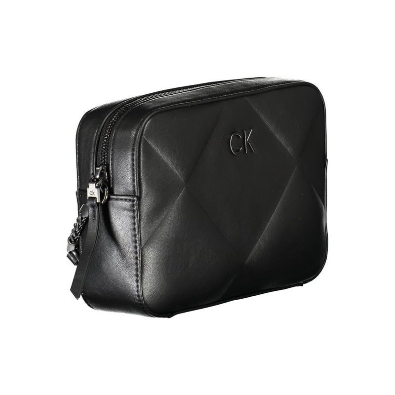 Black Polyester Handbag Calvin Klein