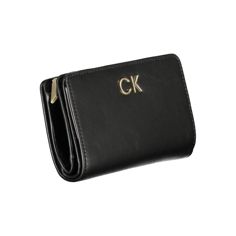 Black Polyester Handbag Calvin Klein