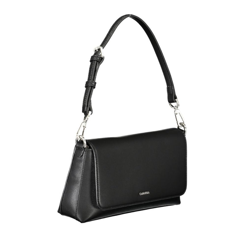 Black Polyester Handbag Calvin Klein