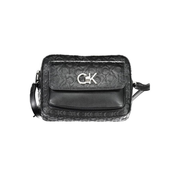 Black Polyester Handbag Calvin Klein