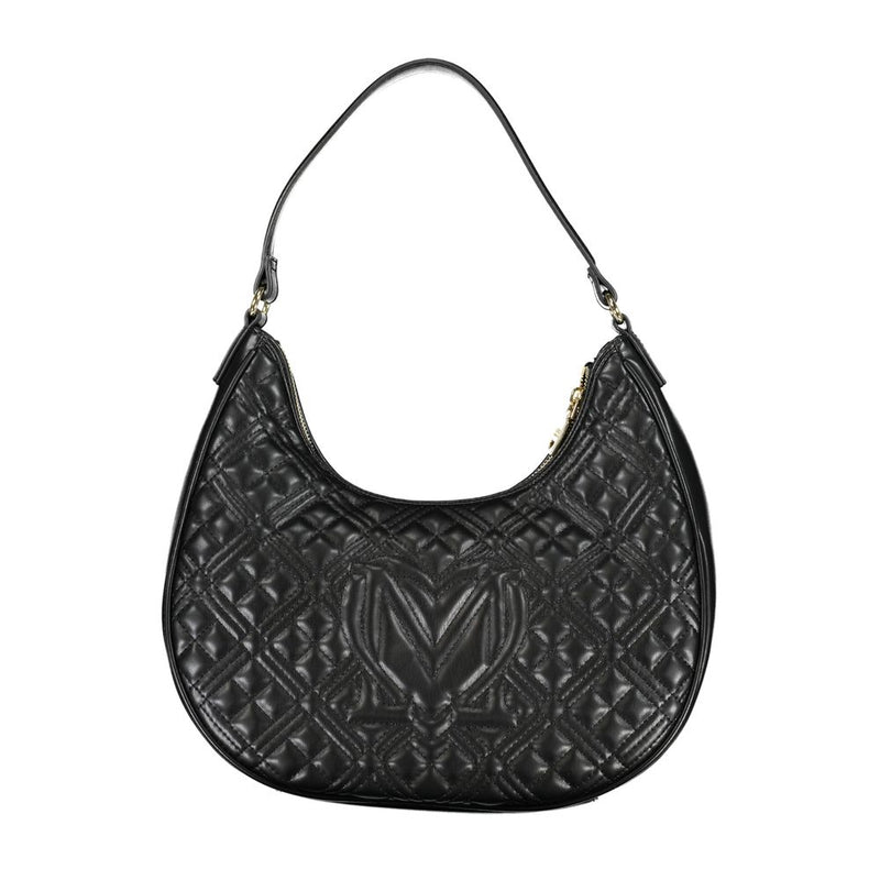 Black Polyethylene Handbag Love Moschino