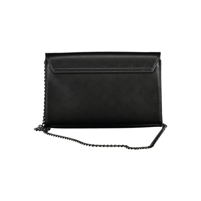 Black Polyethylene Handbag Love Moschino