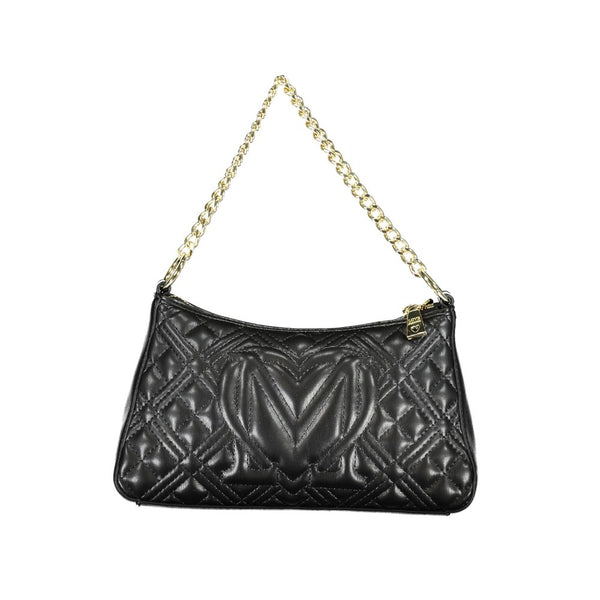 Black Polyethylene Handbag Love Moschino