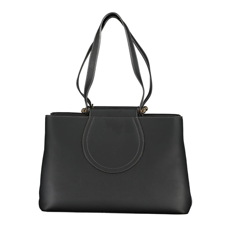 Black Polyethylene Handbag Love Moschino