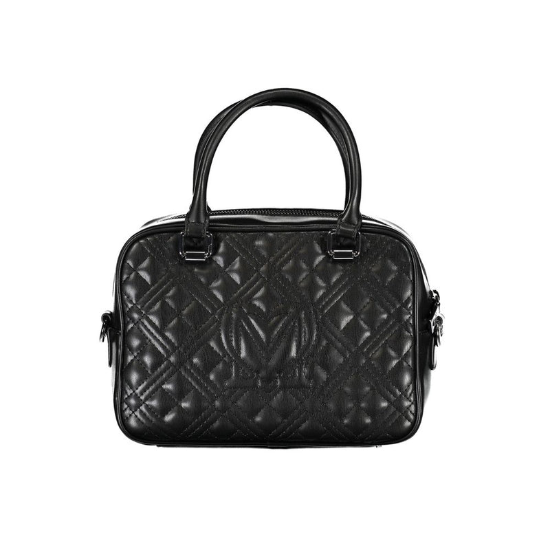 Black Polyethylene Handbag Love Moschino