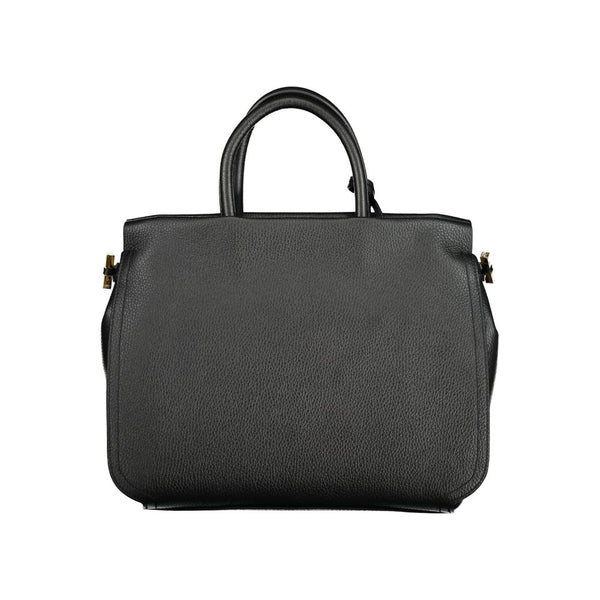 Black Leather Handbag Coccinelle