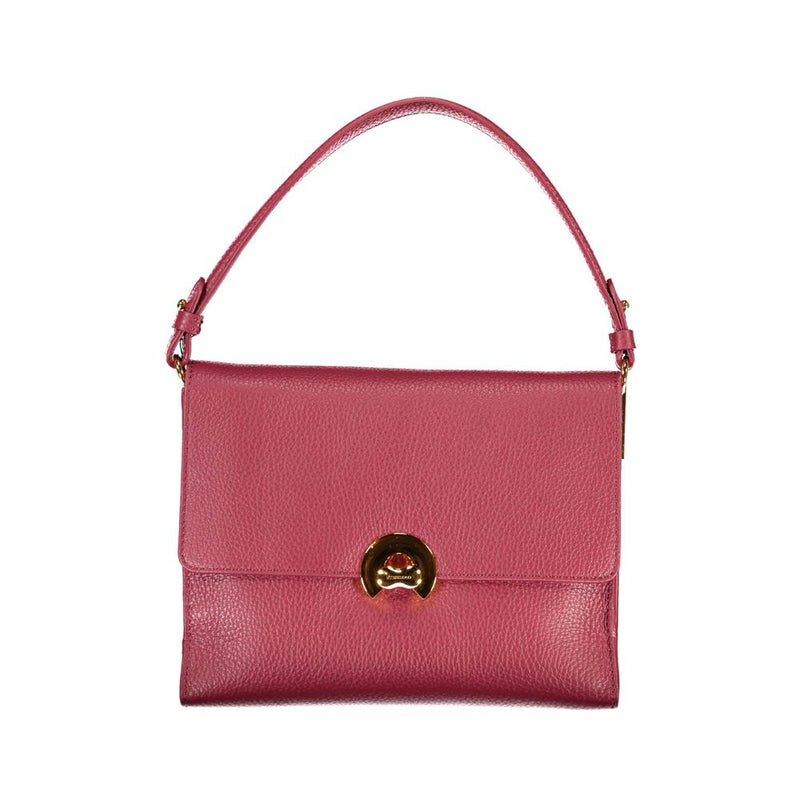 Red Leather Handbag Coccinelle