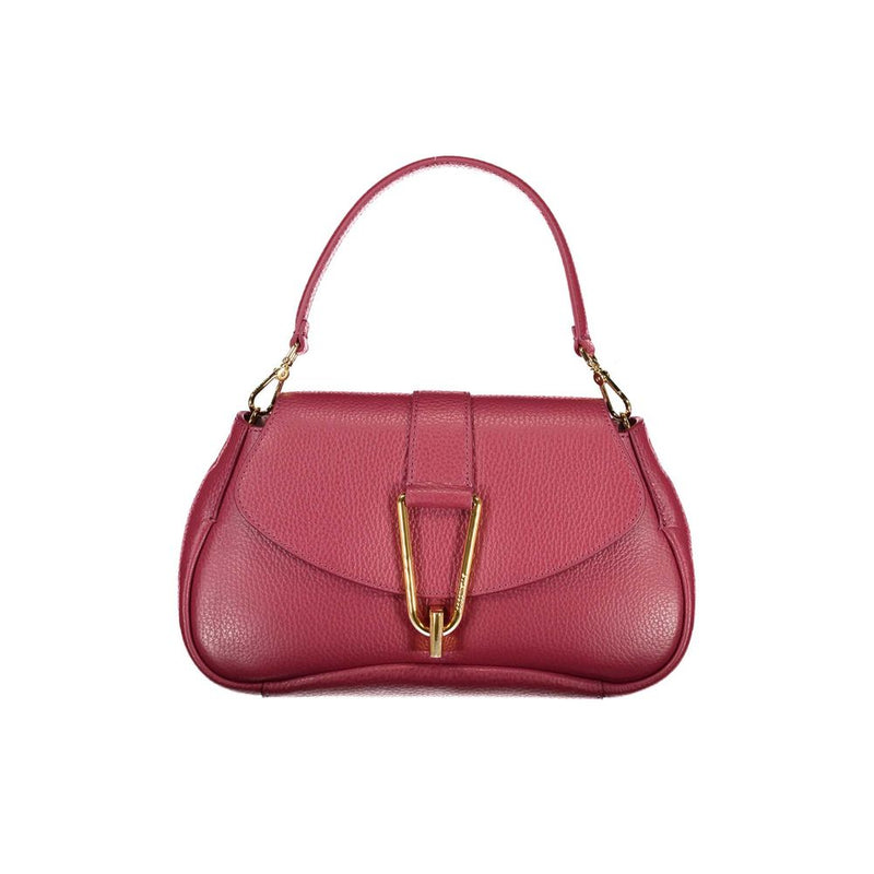 Red Leather Handbag Coccinelle