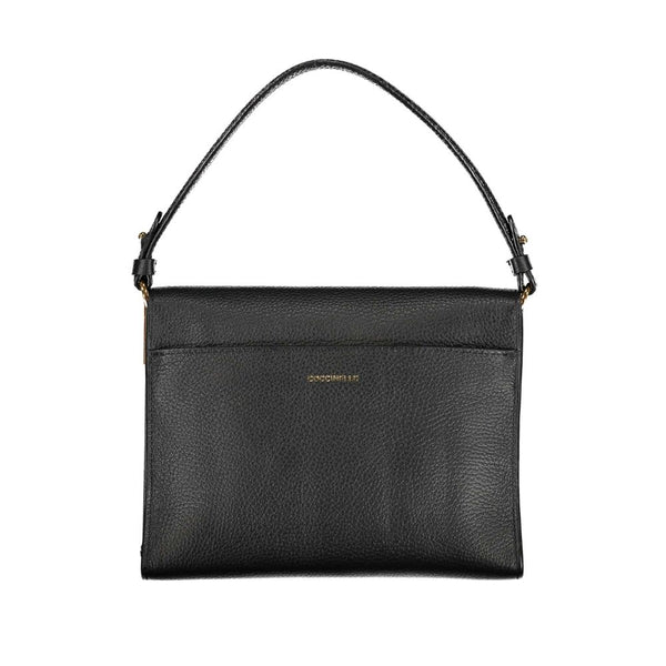 Black Leather Handbag Coccinelle