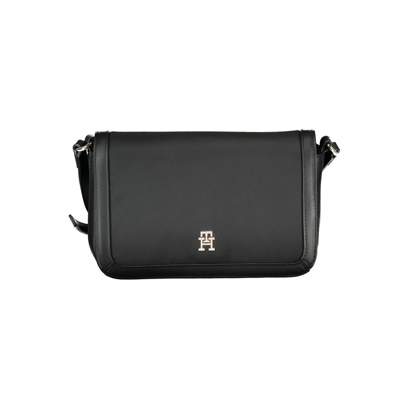 Black Polyester Handbag Tommy Hilfiger