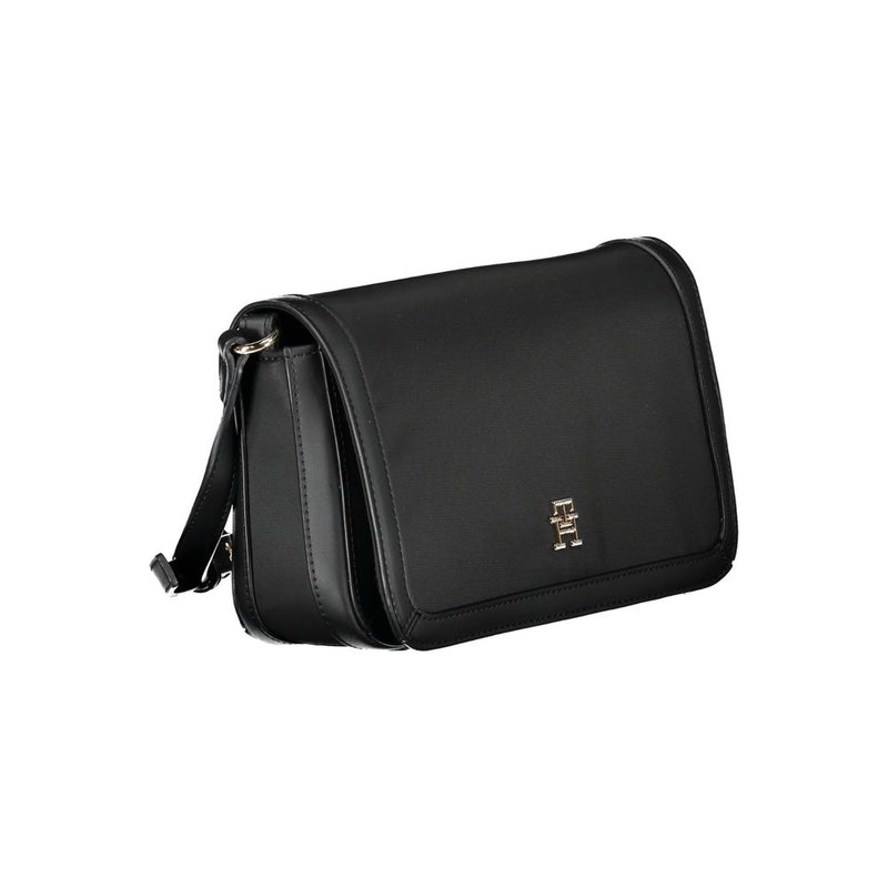 Black Polyester Handbag Tommy Hilfiger