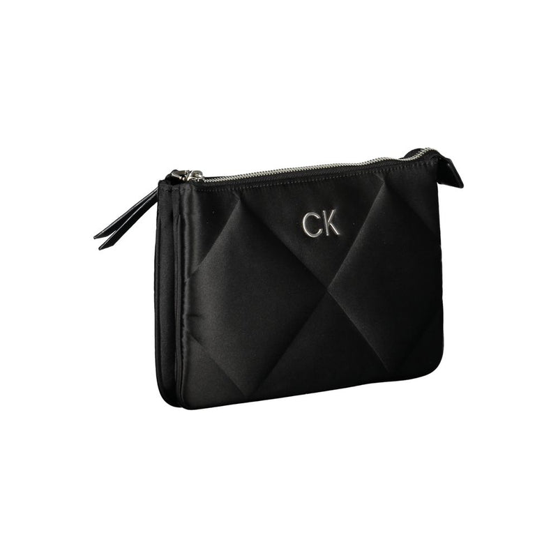 Black Polyester Handbag Calvin Klein