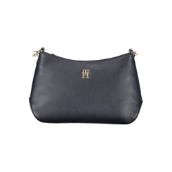 Blue Polyester Handbag Tommy Hilfiger