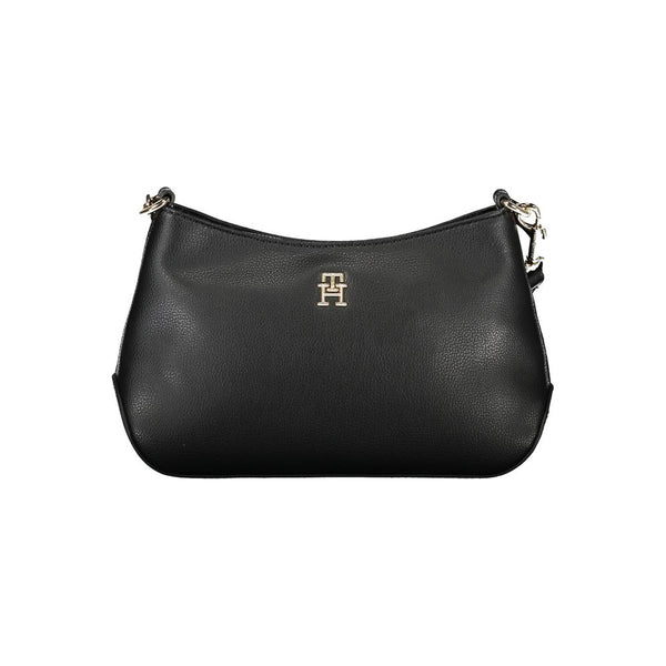 Black Polyester Handbag Tommy Hilfiger