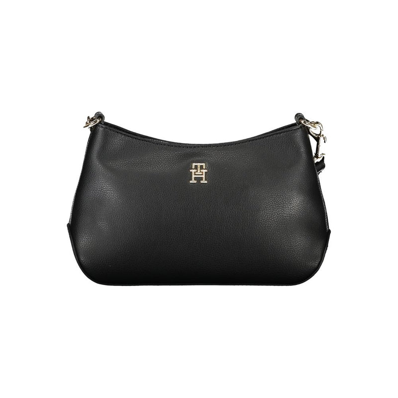 Black Polyester Handbag Tommy Hilfiger