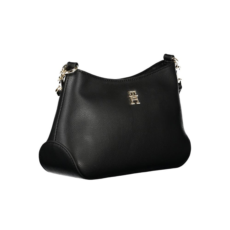 Black Polyester Handbag Tommy Hilfiger