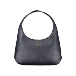 Blue Polyester Handbag Tommy Hilfiger