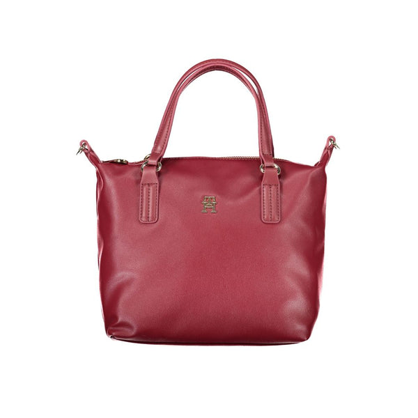 Pink Polyester Women Handbag Tommy Hilfiger