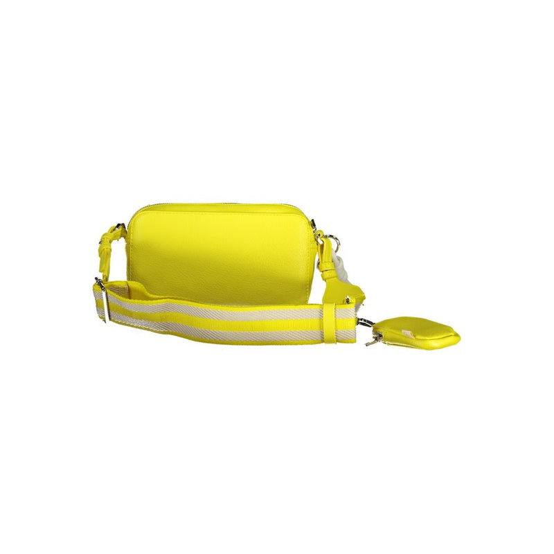 Yellow Polyethylene Handbag Desigual