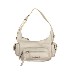 White Polyethylene Handbag Desigual