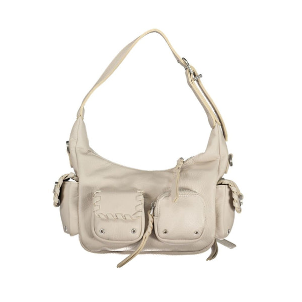 White Polyethylene Handbag Desigual