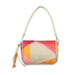 White Polyethylene Handbag Desigual