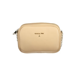 Beige Leather Handbag Patrizia Pepe