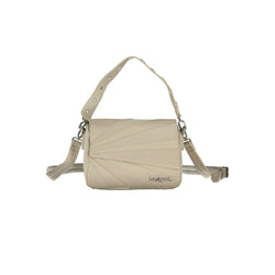 Beige Polyethylene Handbag Desigual