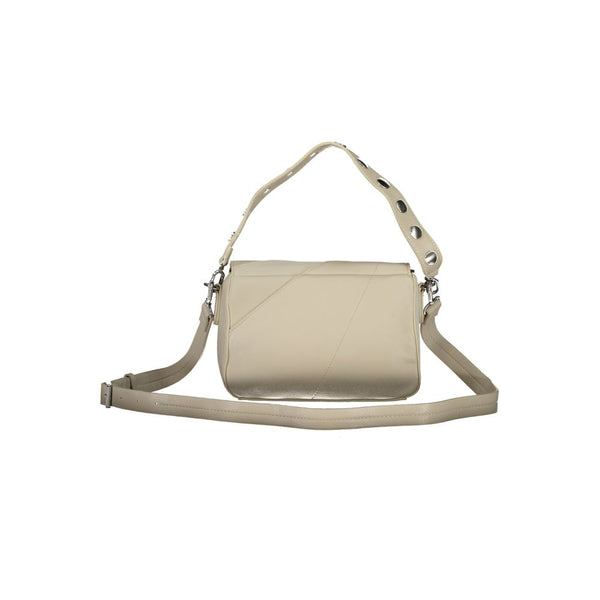 Beige Polyethylene Handbag Desigual