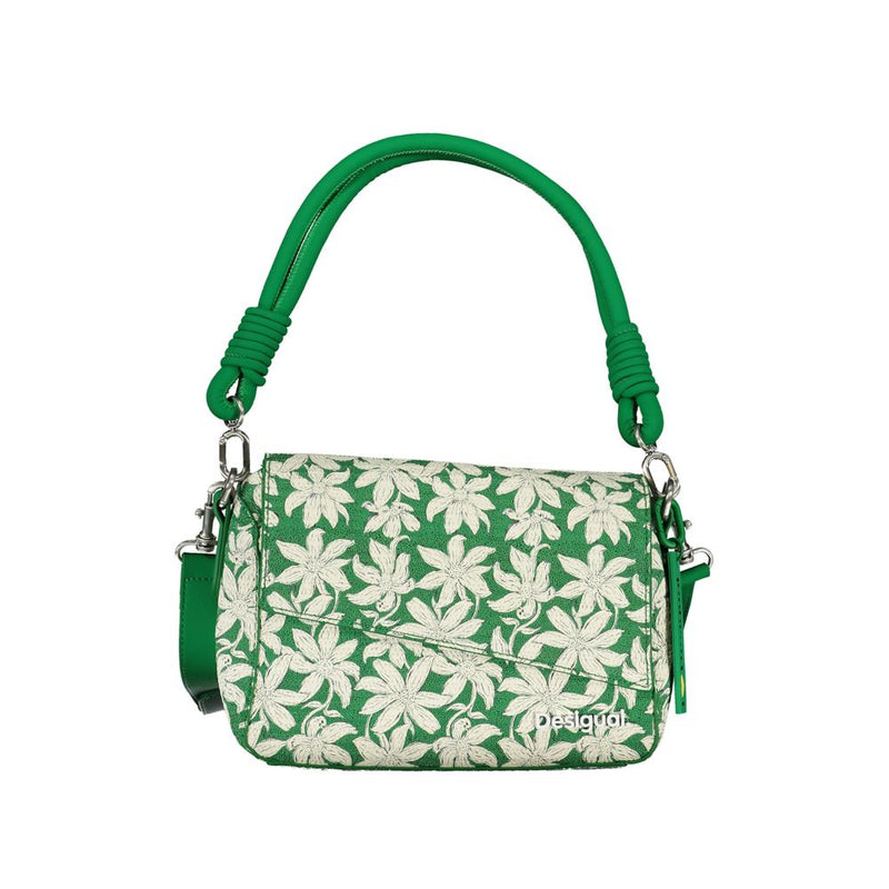 Green Polyethylene Handbag Desigual