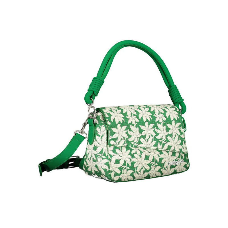 Green Polyethylene Handbag Desigual