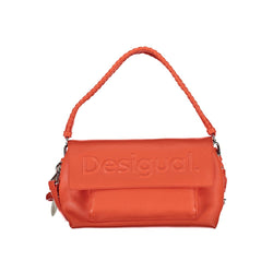 Pink Polyethylene Handbag Desigual