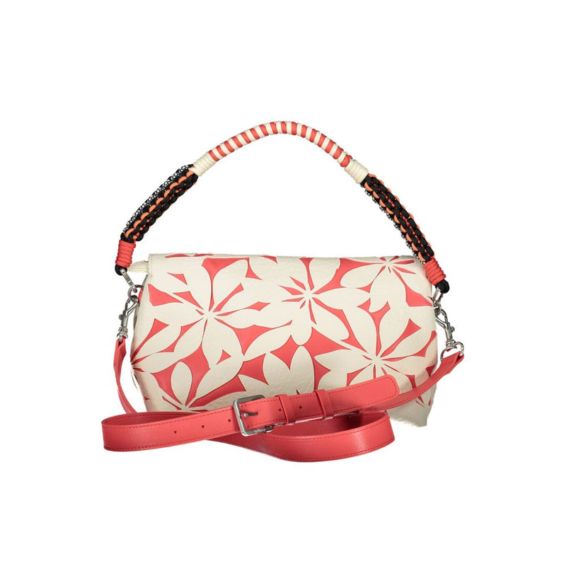 White Polyethylene Handbag Desigual