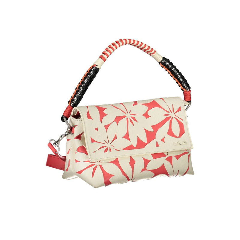 White Polyethylene Handbag Desigual