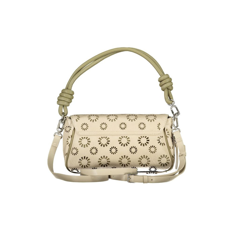 Beige Polyethylene Handbag Desigual