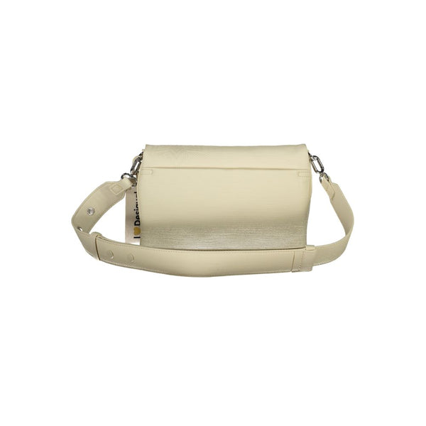 White Polyethylene Handbag Desigual