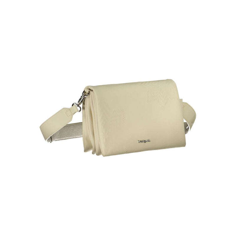 White Polyethylene Handbag Desigual