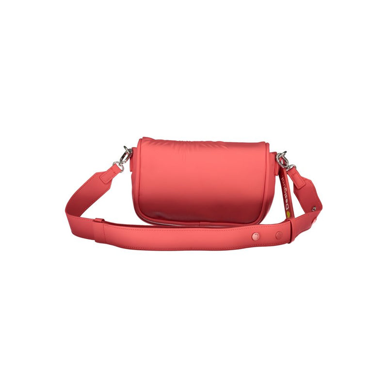 Red Polyethylene Handbag Desigual