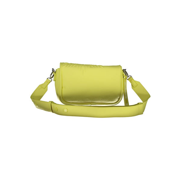 Yellow Polyethylene Handbag Desigual