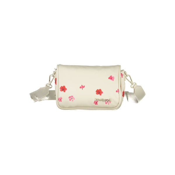 White Polyethylene Handbag Desigual