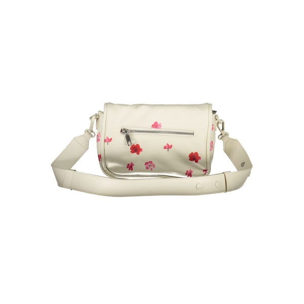 White Polyethylene Handbag Desigual