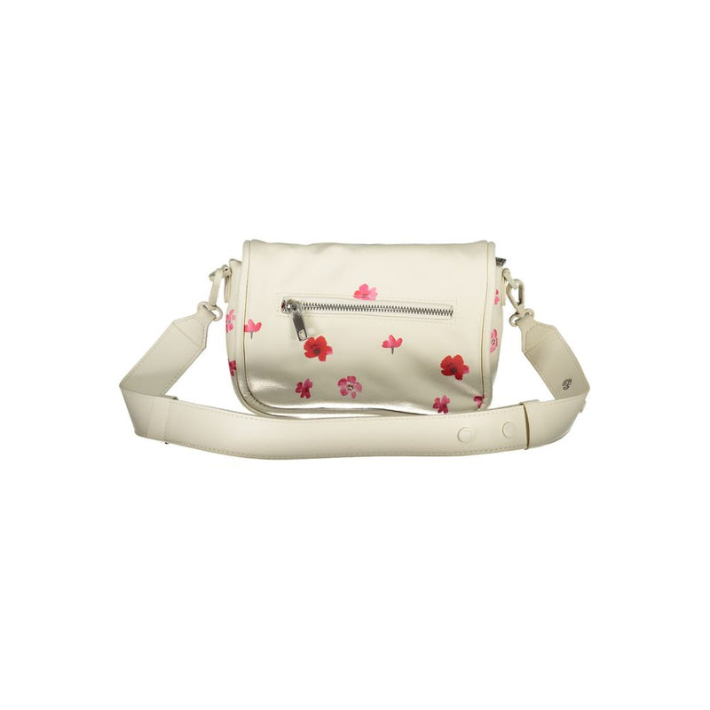 White Polyethylene Handbag Desigual