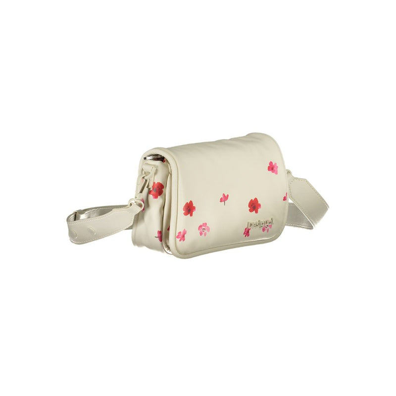 White Polyethylene Handbag Desigual