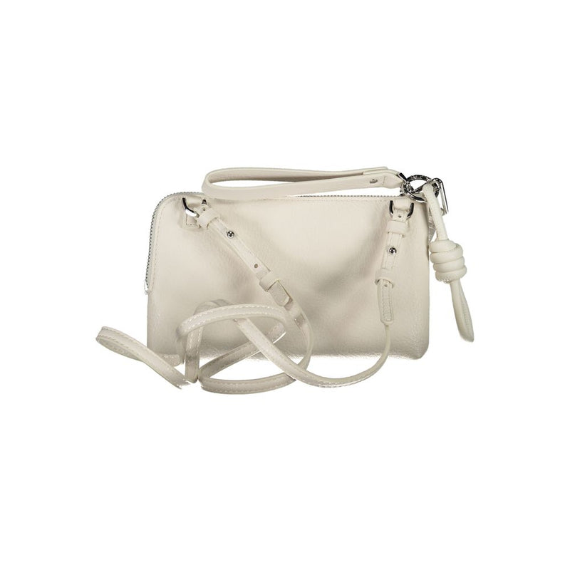 White Polyethylene Handbag Desigual